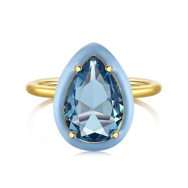 Lys Ciel (Sky Lily) Ring