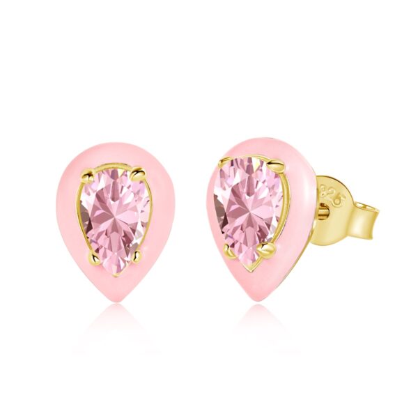 Pivoine Éblouissante (Dazzling Peony) Earrings